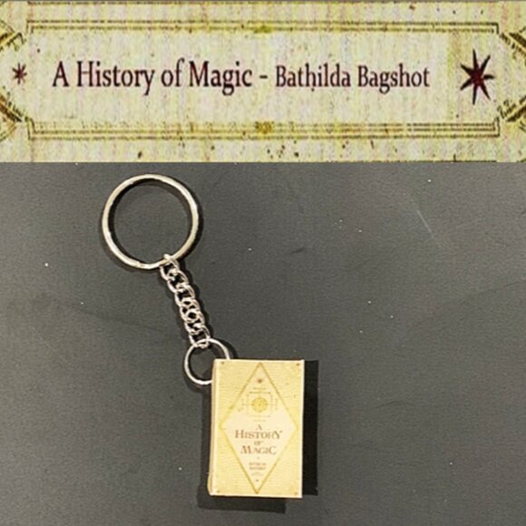 Mini “A History of Hogwarts” Keychain – Magical Replica Collectible - Picture 1 of 9